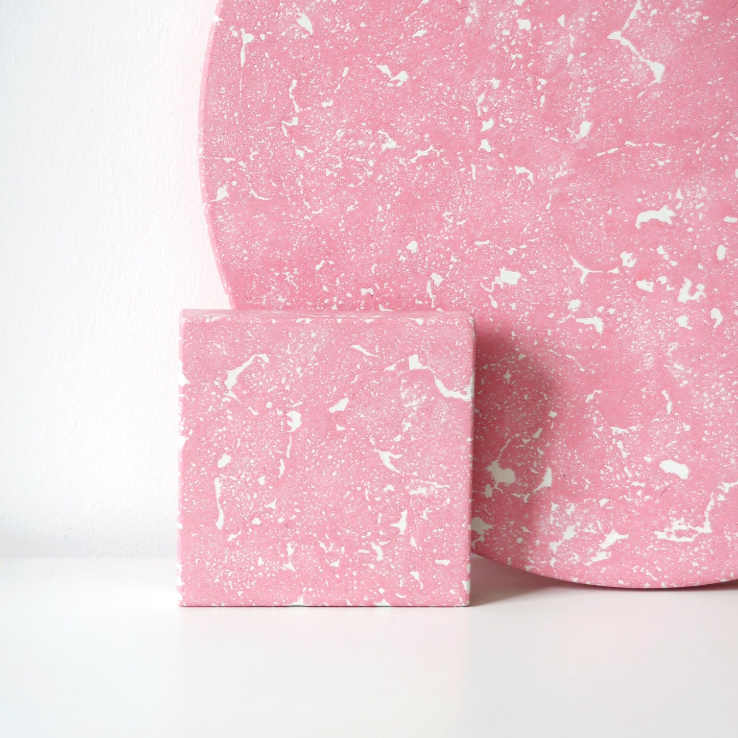 Pink Chunky Display Square