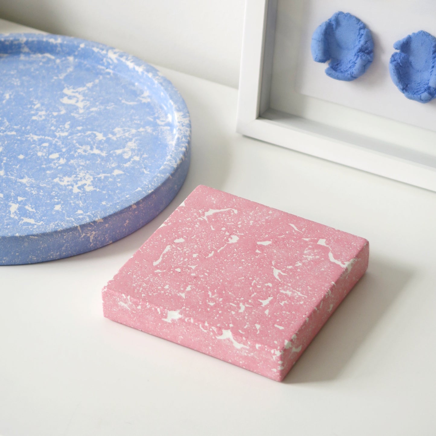 Pink Chunky Display Square